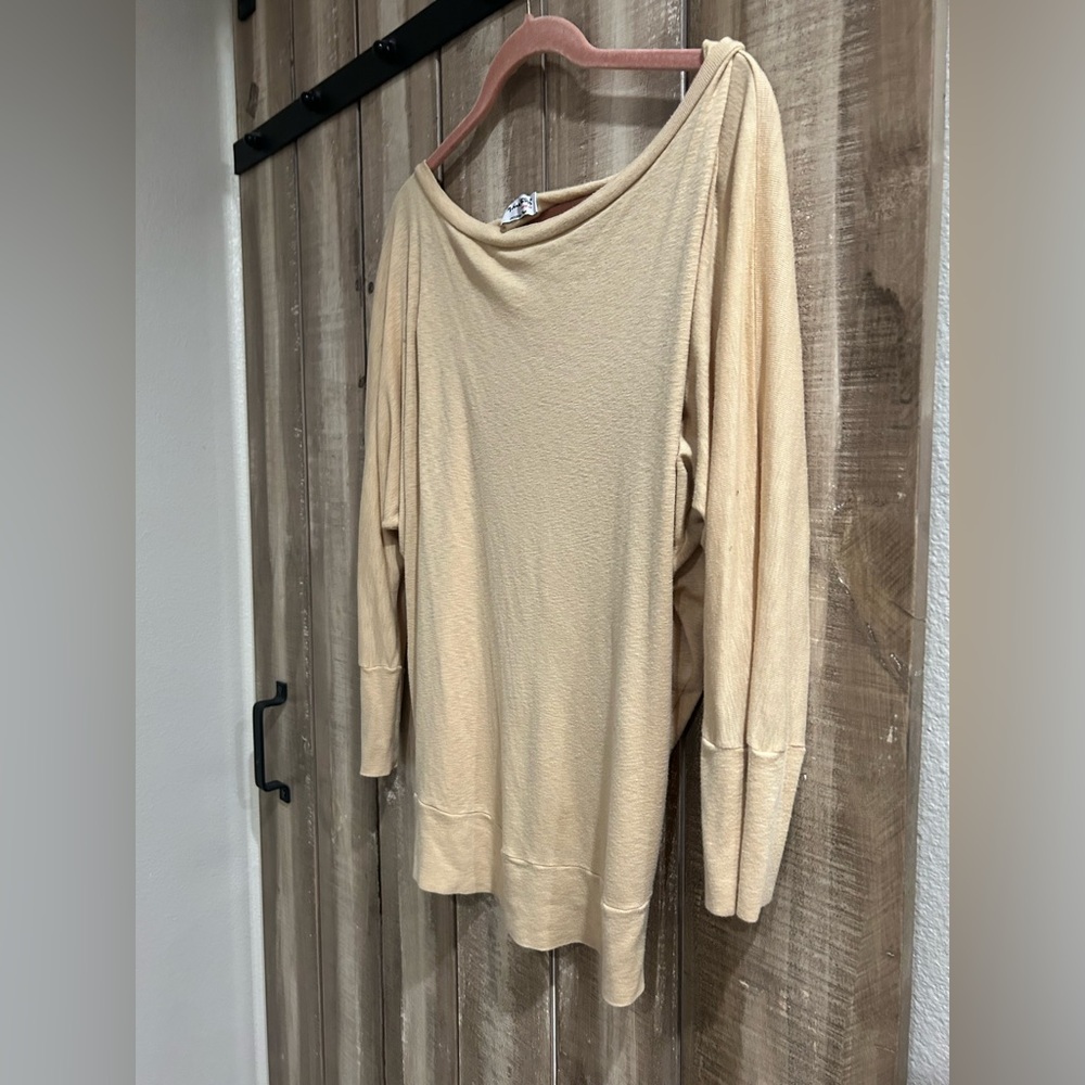 Michael Stars slub long sleeve top, one size - Picture 4 of 8